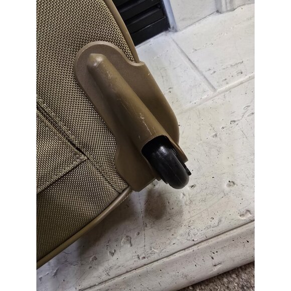 VINTAGE HARTMANN INTENSITY BELTING UPRIGHT WHEELED CARRY-ON BRIEFCASE LUGGAGE - Picture 8 of 16